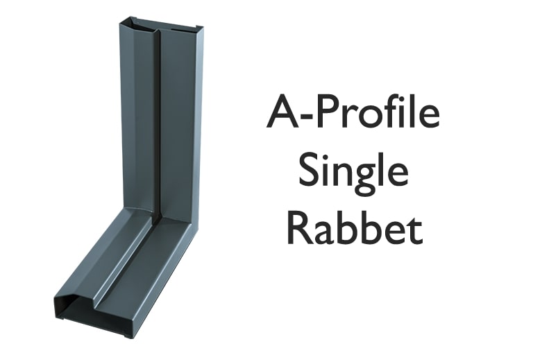 A-Profile Single Rabbet